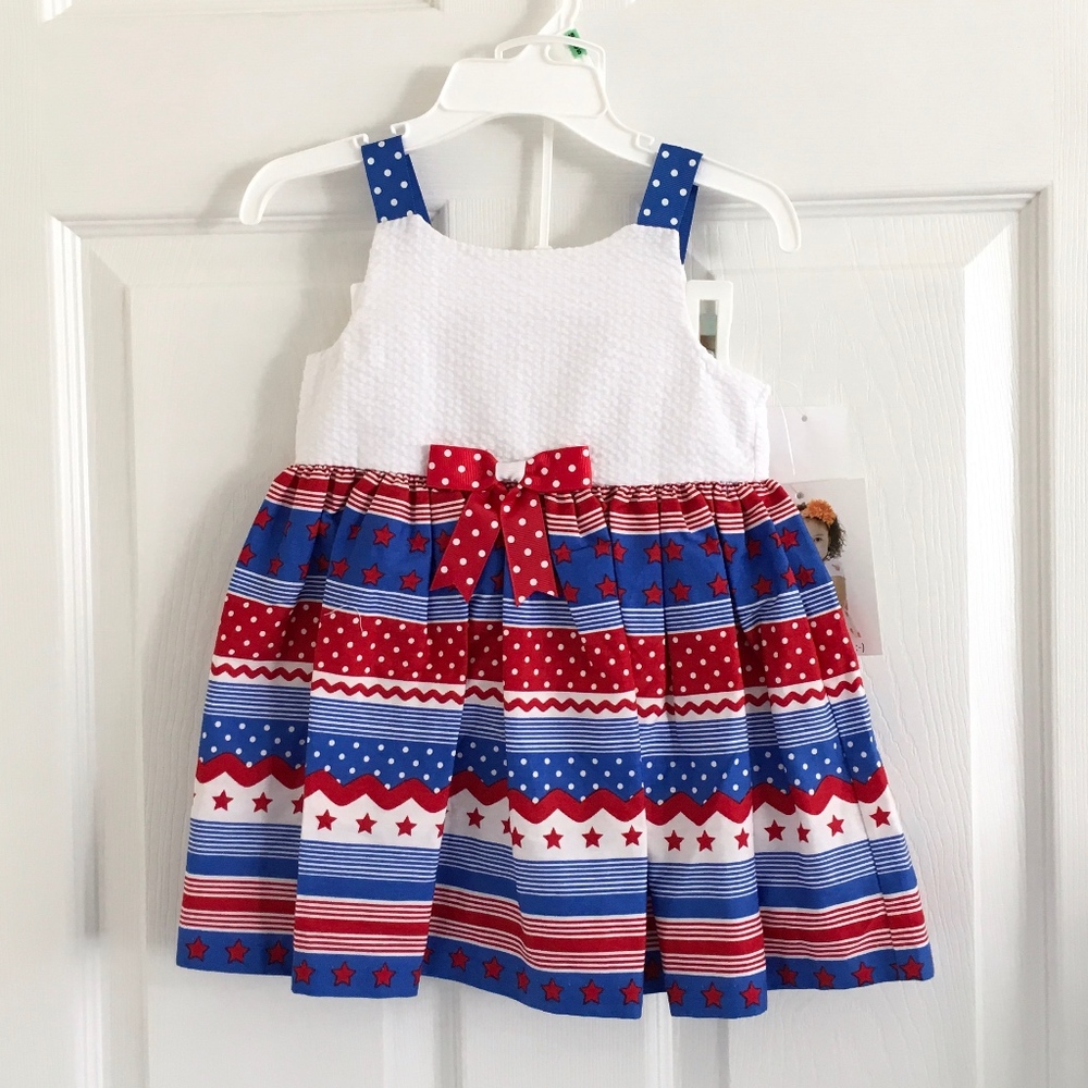 Allison Ann Stars & Stripes Patriotic Dress